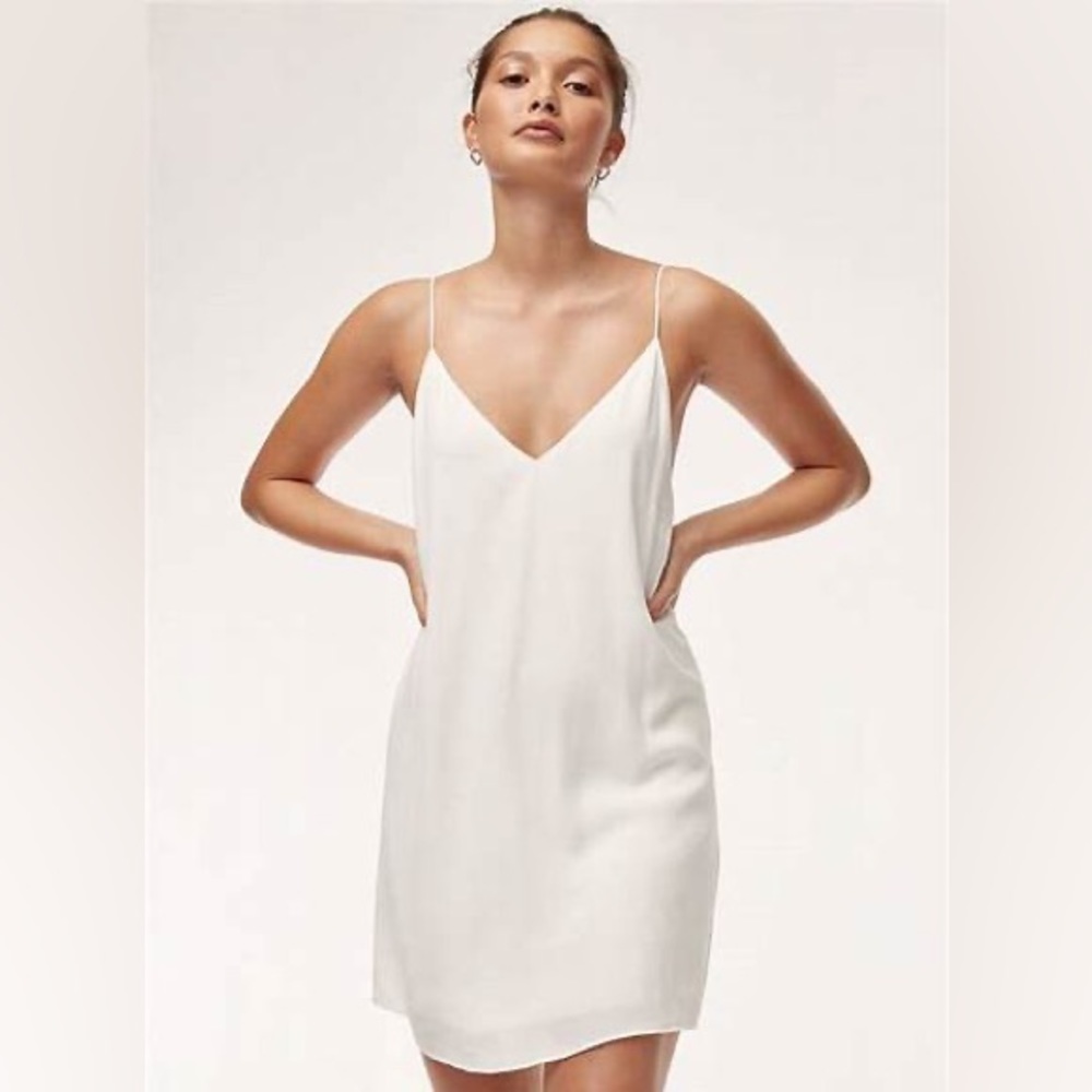 Wilfred Free Vivienne Dress in white
